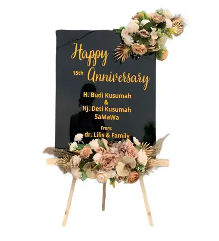 Papan Bunga Akrilik cigalontang