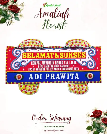 Papan Bunga Ucapan Selamat cigalontang